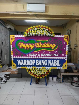 Papan Bunga di Sambongjaya Mangkubumi