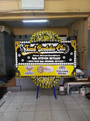 Papan Bunga di Sambongjaya Mangkubumi